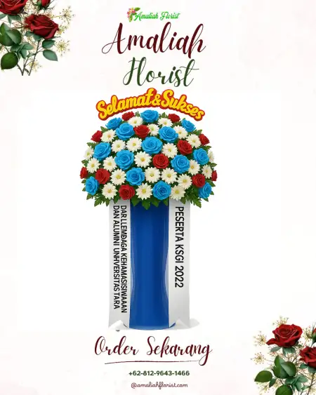 Standing Flowers Bandar Putih